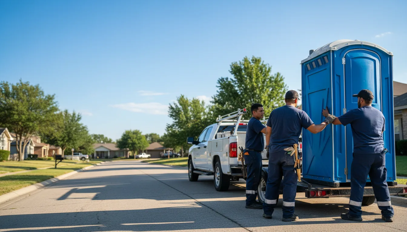 Portable Toilet Rental in Fishers, NY near me
